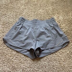 Lululemon Athletica Gray Hotty Hot Shorts